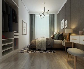 Nordic Style Bedroom-ID:485437969