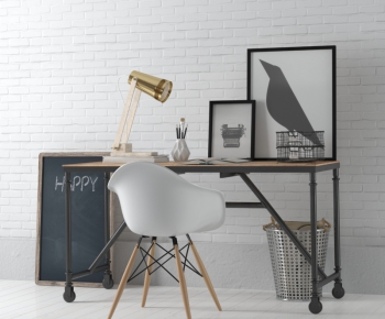 Industrial Style Nordic Style Leisure Table And Chair-ID:507270748