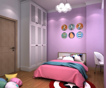 Modern Girl's Room Daughter's Room-ID:506217782