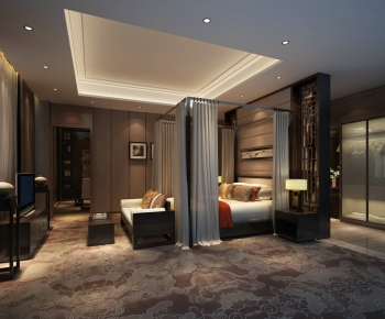 New Chinese Style Bedroom-ID:848735321