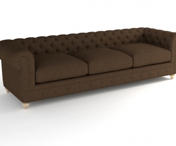 European Style Three-seat Sofa-ID:310849614