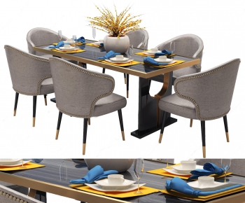 Modern Dining Table And Chairs-ID:230936618