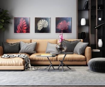 Nordic Style Sofa Combination-ID:512497491