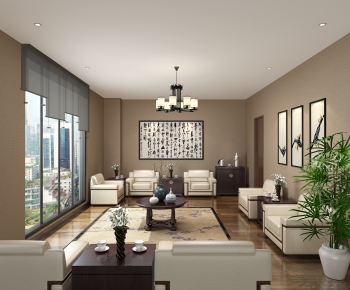 New Chinese Style Reception Room-ID:565512476
