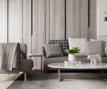Modern Nordic Style Sofa Combination-ID:731827124