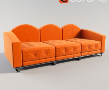 Modern Three-seat Sofa-ID:108498997