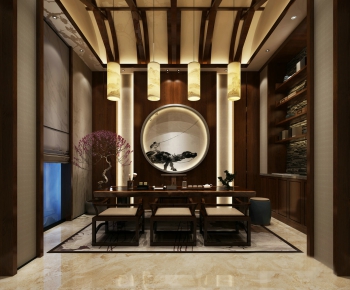 New Chinese Style Tea House-ID:847313363