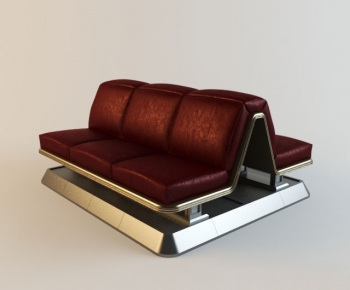 Modern Three-seat Sofa-ID:544698681