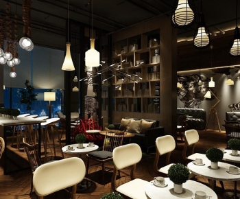 Industrial Style Cafe-ID:357255562