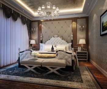 European Style Bedroom-ID:218541535