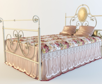 American Style Single Bed-ID:114622971
