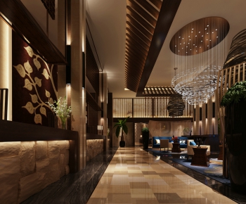 New Chinese Style Lobby Hall-ID:313181448