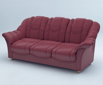 European Style Three-seat Sofa-ID:816984487
