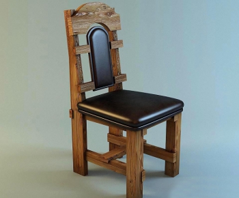 Country Style Single Chair-ID:753383675
