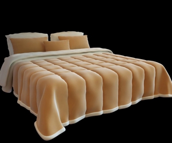 Modern Double Bed-ID:242710815