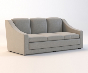 European Style Three-seat Sofa-ID:196044687