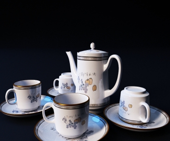 Modern Idyllic Style Tea Set-ID:633602864