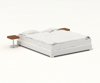 Modern Double Bed-ID:694480751