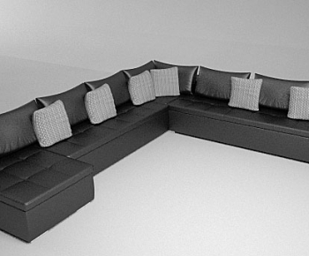 Modern Multi Person Sofa-ID:302491352