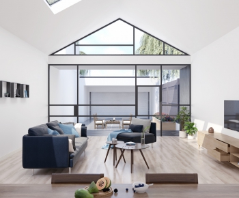 Modern A Living Room-ID:365837455
