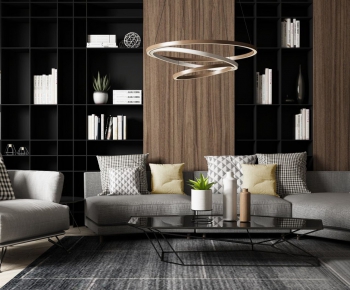 Modern Nordic Style Sofa Combination-ID:526435633