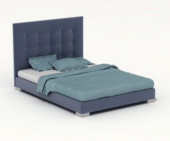 Modern Double Bed-ID:473908457