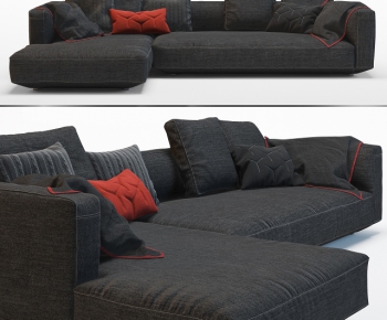 Modern Nordic Style Simple Style Multi Person Sofa-ID:601059993
