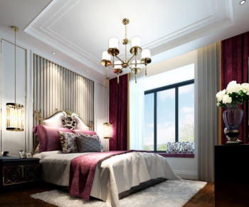 New Classical Style Bedroom-ID:203486374