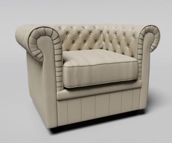 European Style Single Sofa-ID:575660286
