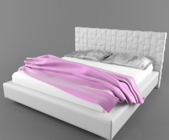 Modern Double Bed-ID:327190796