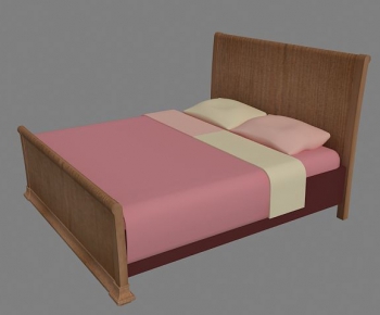 Modern Double Bed-ID:468801286