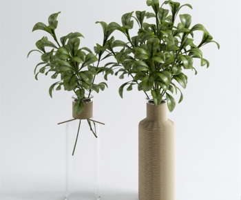 Modern Potted Green Plant-ID:288381683