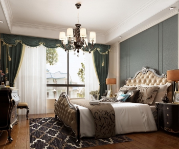 New Classical Style Bedroom-ID:709808322