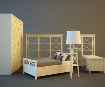 American Style Child's Bed-ID:566466475