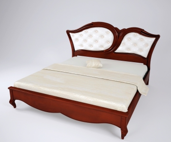 European Style Double Bed-ID:311431584