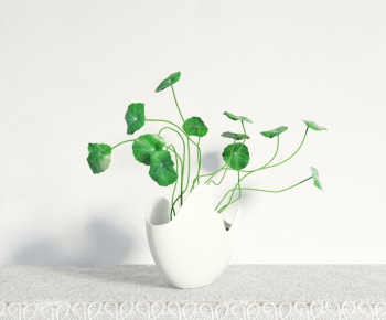 Modern Potted Green Plant-ID:373535298