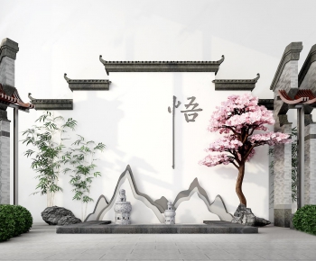 New Chinese Style Courtyard/landscape-ID:274927499