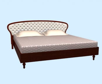 Modern Double Bed-ID:714746874