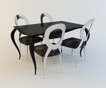 Modern Dining Table And Chairs-ID:885098928
