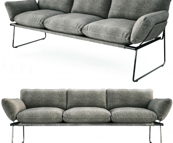 Modern Three-seat Sofa-ID:889983259