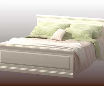 Modern Double Bed-ID:734208857