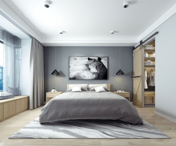Nordic Style Bedroom-ID:103856475