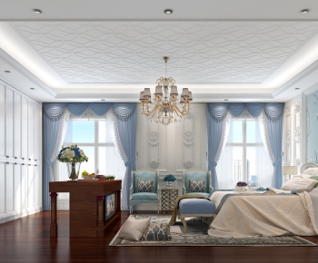 European Style Bedroom-ID:690757677