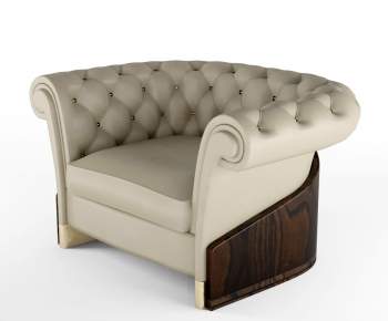 Simple European Style Single Sofa-ID:432391556
