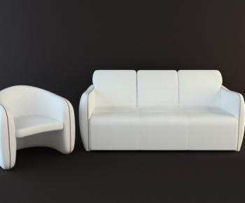 Modern Three-seat Sofa-ID:482113993
