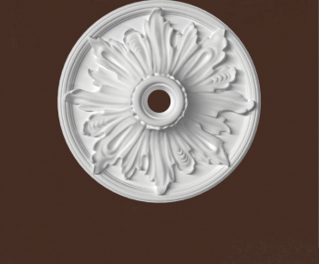 European Style Plaster Carved Top Plate-ID:995437735
