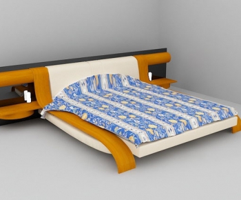 Modern Double Bed-ID:182752369