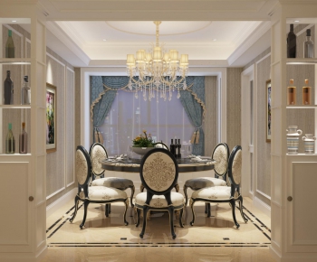 New Classical Style Dining Room-ID:330582348