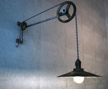 LOFT Industrial Style Wall Lamp-ID:126767211