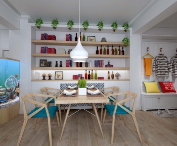 Nordic Style Dining Room-ID:379956177